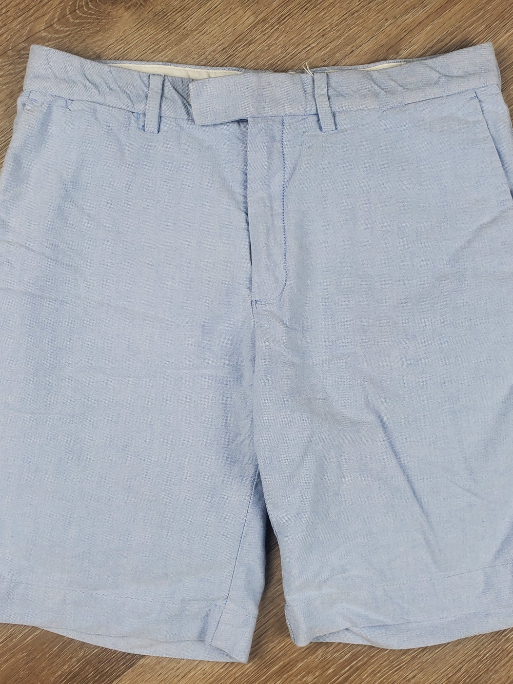 Polo Ralph Lauren Men's 31 Light Blue Chino Shorts Preppy 10" Inseam